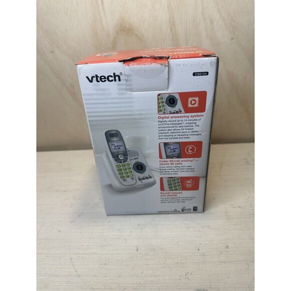 VTech CS6124 Single Line DECT 6.0 Cordless Phone - Picture 4 of 6